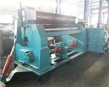 三輥卷闆(pan)機加工金(jīn)屬闆材的(de)應用情況(kuàng)淺析