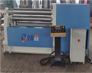 數控全液壓(yā)斜線四輥卷闆(pan)機